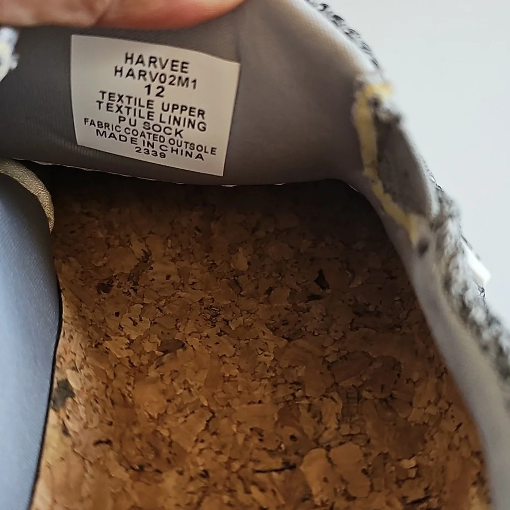Steve Madden Men's Gray Slip-On Shoes Size 12‎
